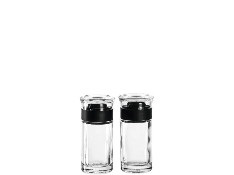 Leonardo Salz- &amp; Pfefferstreuer Cucina Transparent