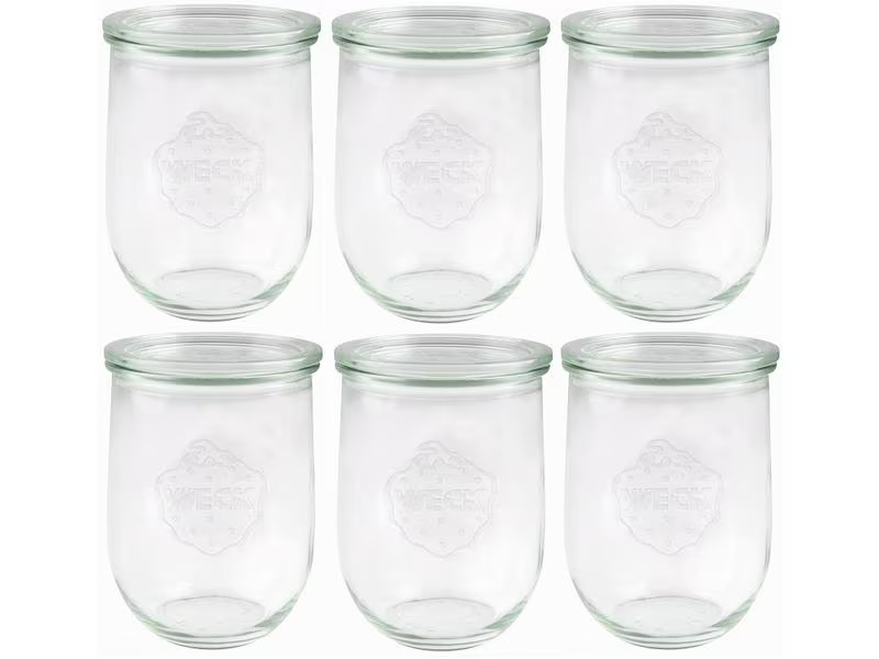 Weck Einmachglas 1000 ml, 6 Stück