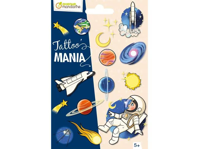 Avenue Mandarine Tattoo Set Tattoo Mania Weltraum
