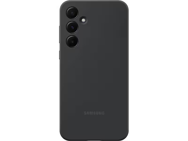 Samsung Back Cover Silicone Galaxy A55 5G Schwarz