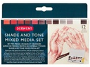 Derwent Shade &amp; Tone Set, 16-teilig