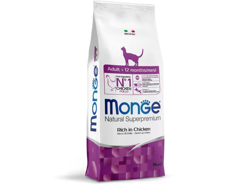 Monge Trockenfutter Katze Adult Huhn 10 kg
