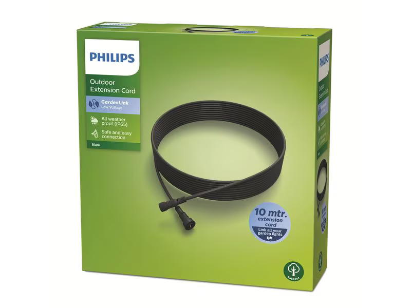 Philips Outdoor Niedervolt Verlängerungskabel 10m