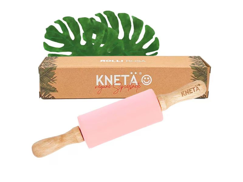 KNETÄ Silikonrolli Rosa