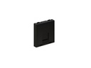 Max Hauri Keystone-Modul 45 x 45 mm für 1x RJ-45, Anthrazit