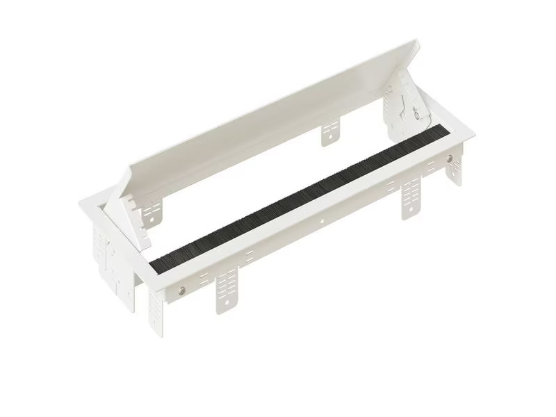Max Hauri Einbaurahmen BOX L 6-Fach, Weiss