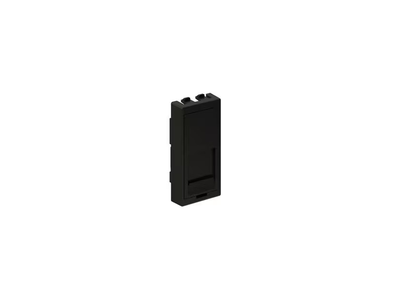 Max Hauri Keystone-Modul 45 x 22.5 mm für 1x RJ-45, Anthrazit
