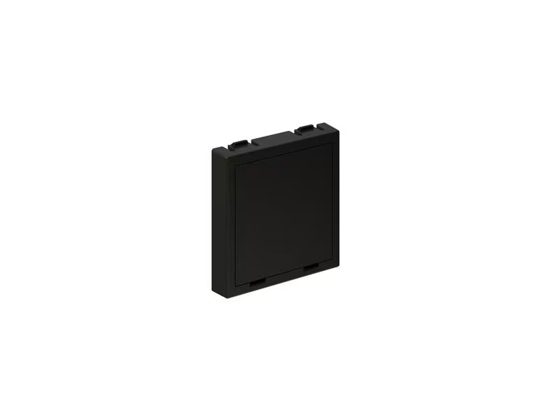 Max Hauri Modul 45 x 45 mm Blindplatte, Anthrazit