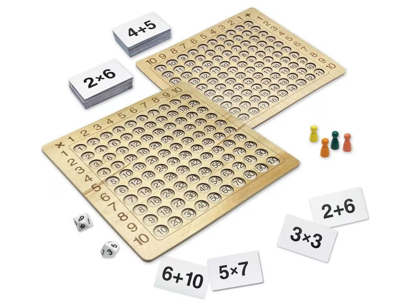 Spielba Holzspielwaren Beschäftigungsspielzeug Mathematik Brettspiel