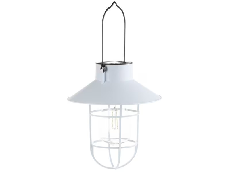 COCON Laterne LED Solar, Weiss