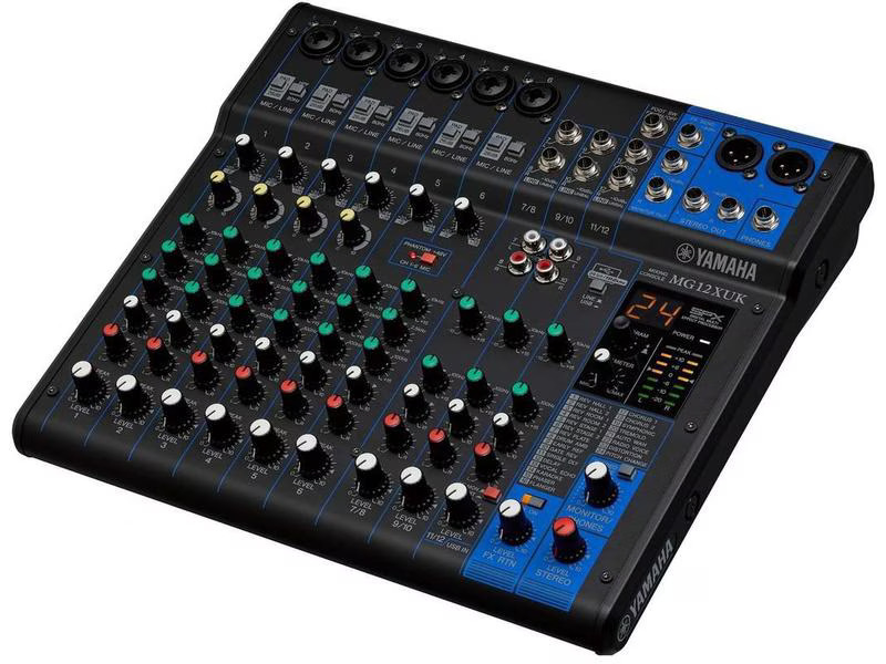 Yamaha Mischpult MG12XUK - 12-Kanal, analog