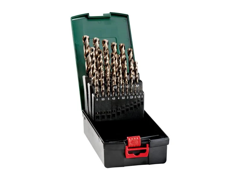 Metabo Metallbohrer-Set HSS-Co, 25-teilig