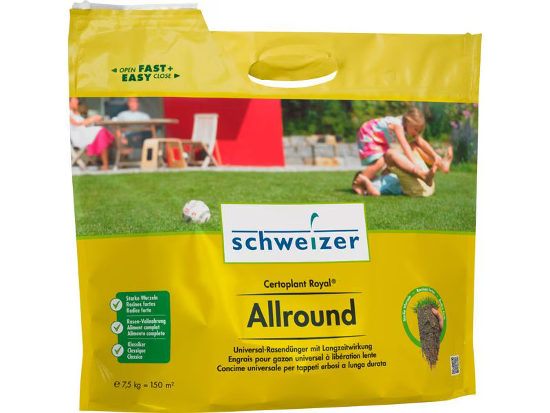 Eric Schweizer Rasendünger Certoplant Royal Allround, 7.5 kg