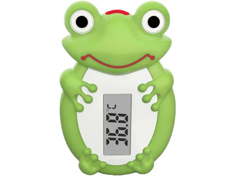 Scala Badethermometer digital Frosch Grün