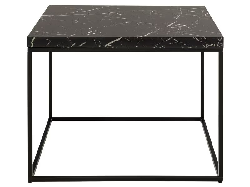 AC Design Couchtisch Barossa 60 x 60 x 45 cm, Schwarz