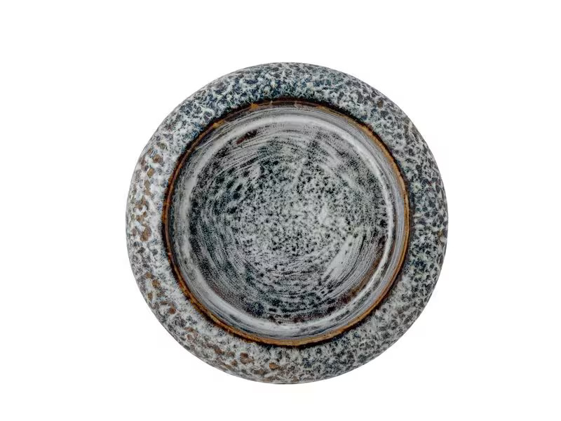 Bloomingville Windlicht Oshin 3 cm, Steingut, Grau