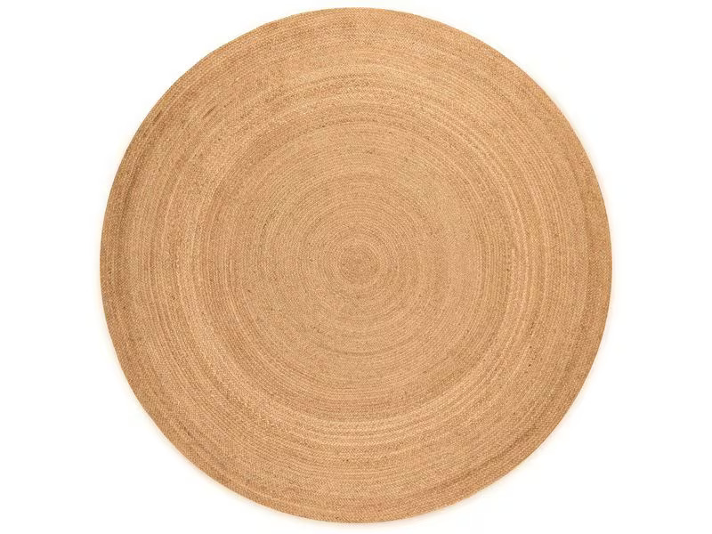 Hanse Home Teppich Rangpur 100 cm x 100 cm, Goldbraun