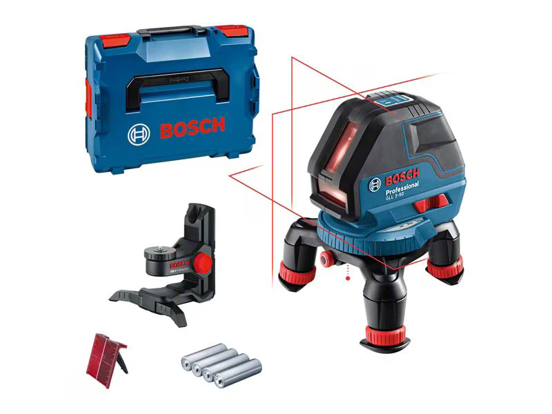 Bosch Professional Linienlaser mit L-BOXX, GLL 3-50, 10 m