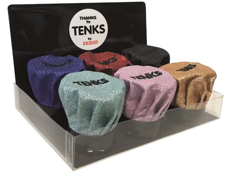 Arda Dreifachspitzer TENKS Glitter, assortiert, 1 Stück