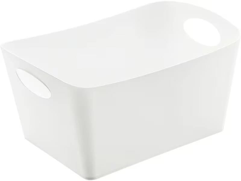 Koziol Aufbewahrungskorb Boxxx M, Weiss, 3.5 l