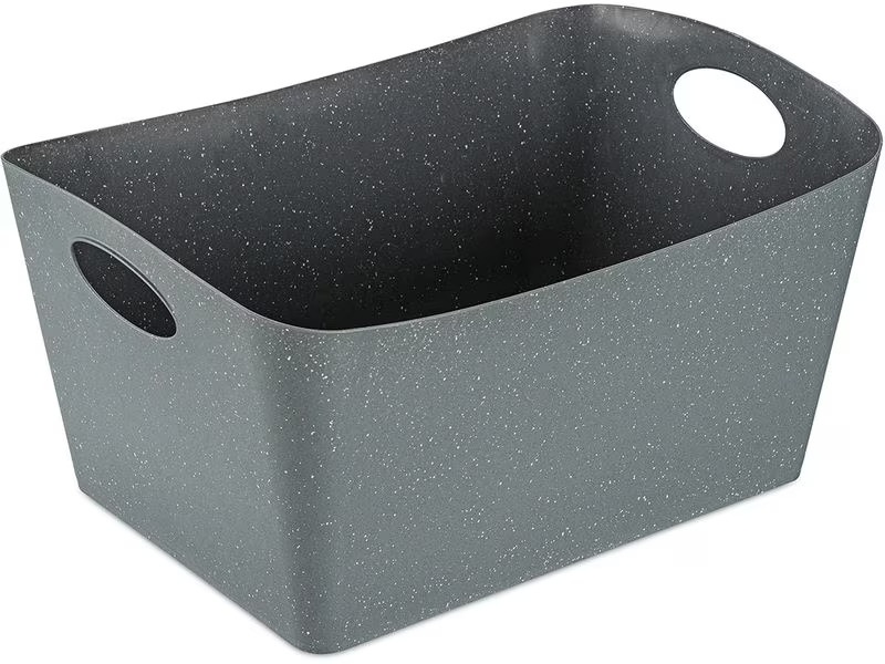 Koziol Aufbewahrungskorb Boxxx L, Grau, 15 l
