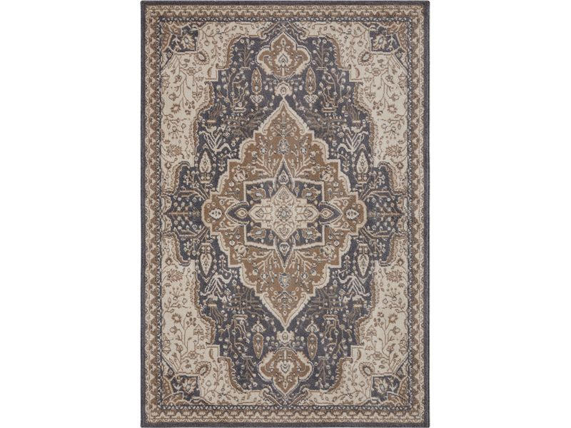 Hanse Home Teppich Orken 120 cm x 170 cm, Braun/Schwarz