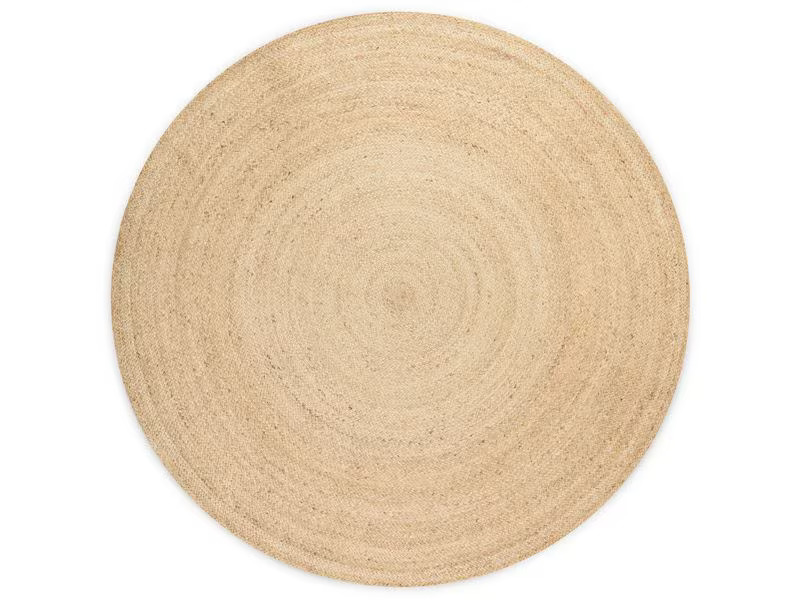Hanse Home Teppich Rangpur 100 cm x 100 cm, Ivory