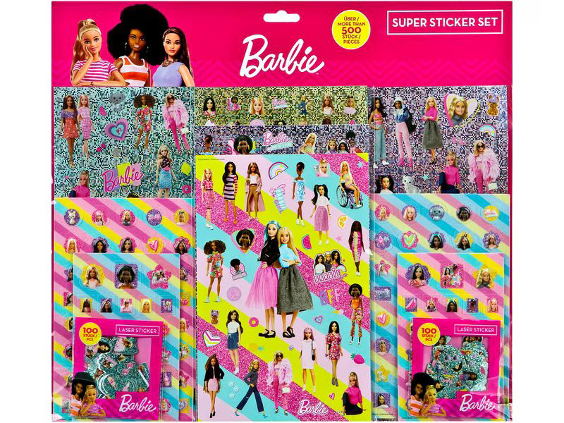 Undercover Motivsticker Barbie 1 Stück