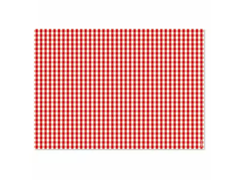 Trendform Tischset Vichy 29.7 cm x 42 cm, Rot