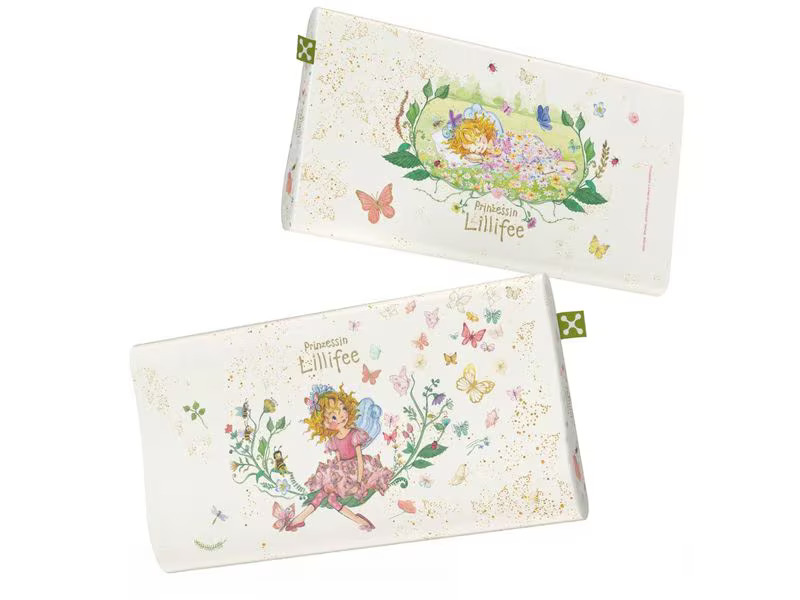 Smartsleep Kinder Kopfkissenbezug Ergonomic Lillifee 50 x 32 cm