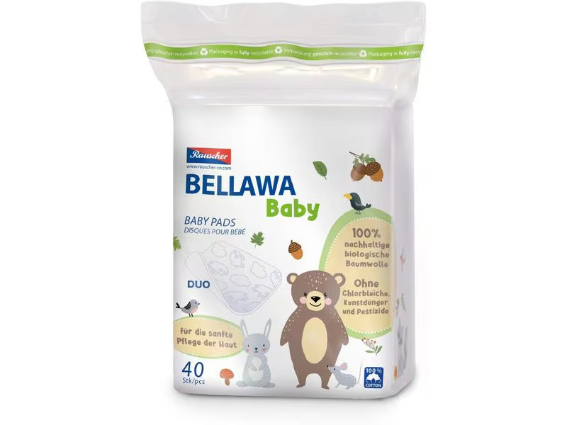 Bellawa Baby Wattepads 40 Stück