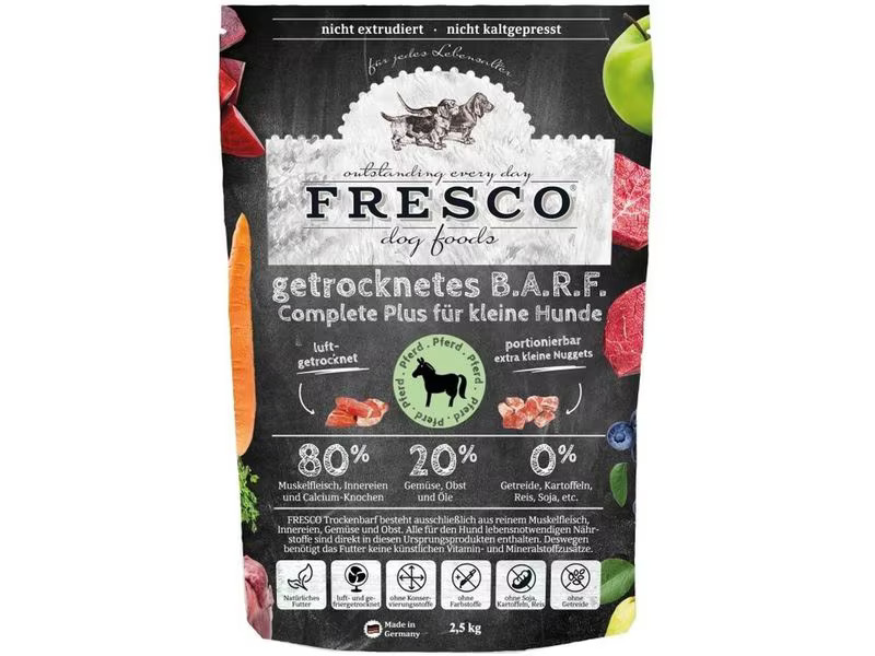 FRESCO Trockenfutter Complete Plus Mini Pferd, 2.5 kg
