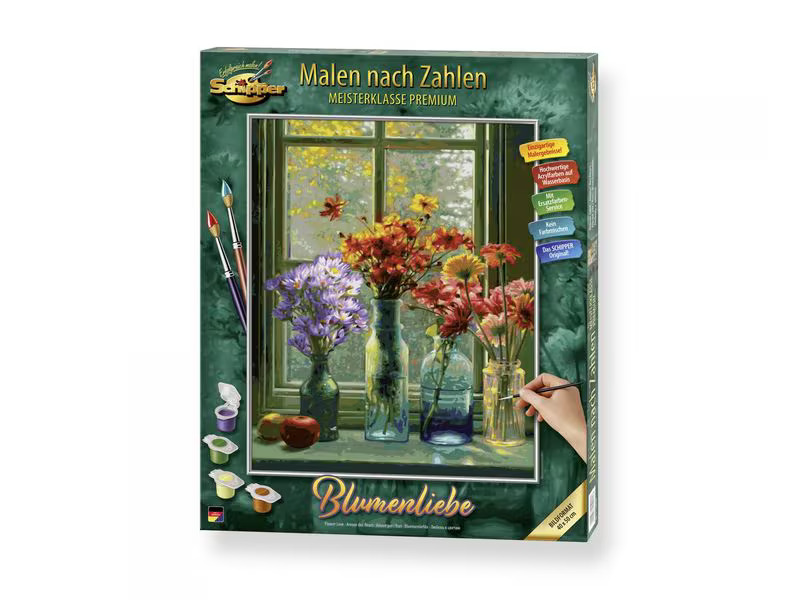 Schipper Malen nach Zahlen Blumenliebe
