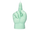 Mandatus Kerze Baby F*ck You Candle Hand, Grün