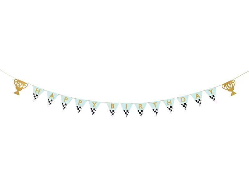 Partydeco Girlande Auto 2.5 m