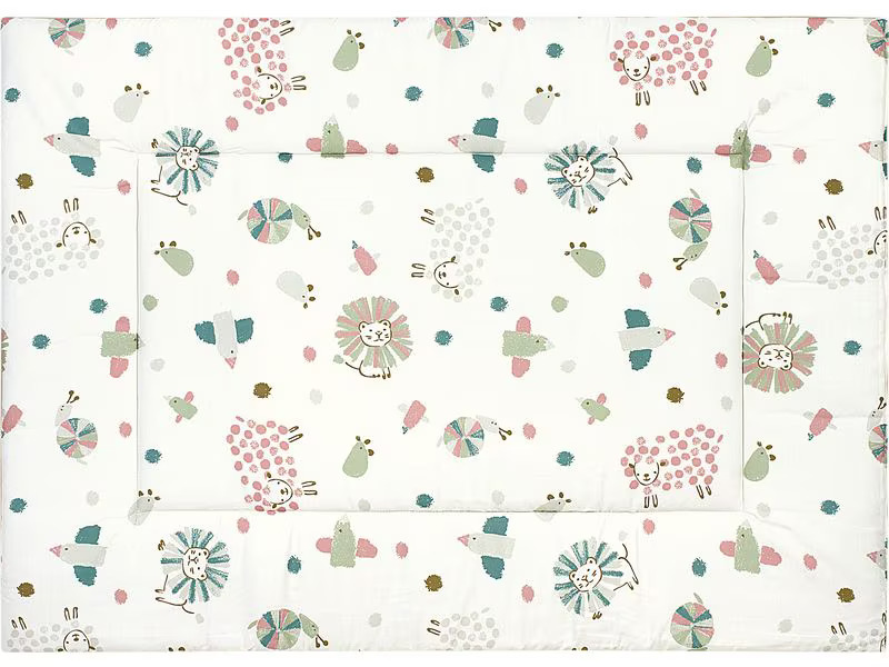 Odenwälder Krabbeldecke Lion Green 100 x 135 cm
