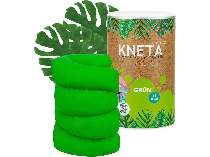 KNETÄ Knetmasse XXL Papierdose 1 kg Grün