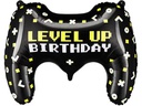 Partydeco Folienballon Game Controller Schwarz, 72 x 52 cm