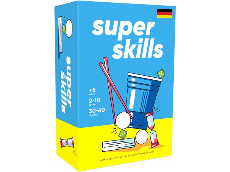 THE WORLD GAME Partyspiel Super Skills -DE-