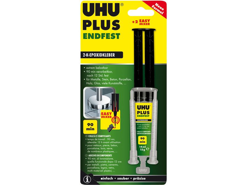 UHU Zweikomponentenkleber Endfest 15 g