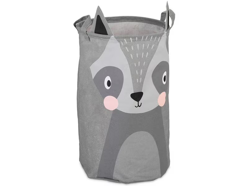 relaxdays Spielzeugkorb gross Waschbär