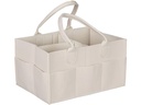 relaxdays Organizer Windel Caddy Filz Beige