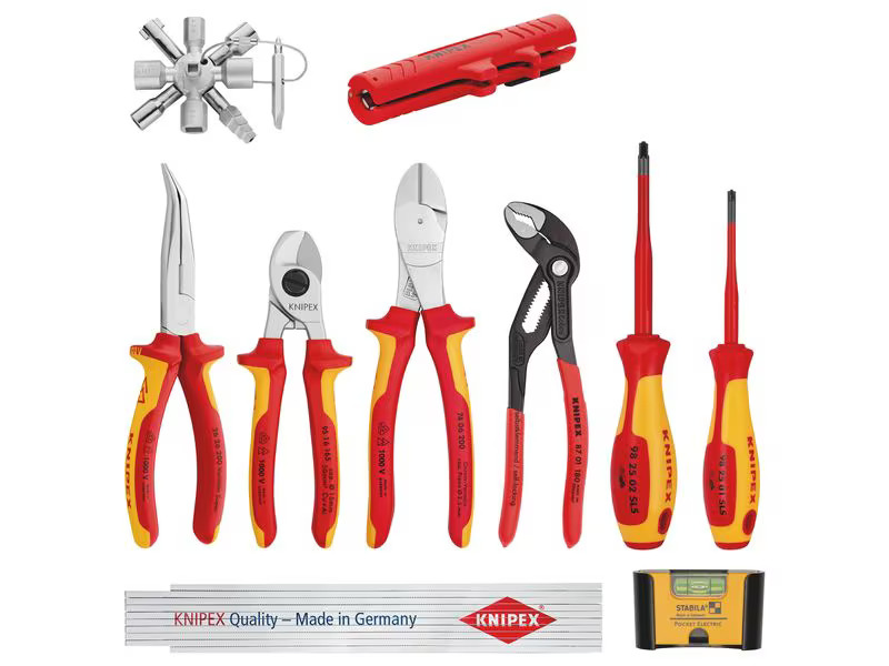 Knipex Erweiterungsset Elektro 1, 10-teilig