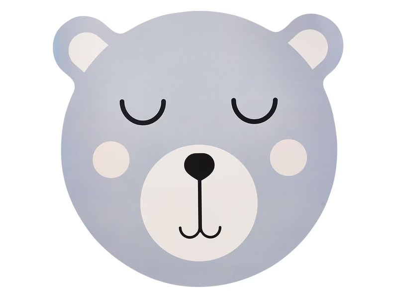Zeller Present Kindertischset Bär Blau ø 38 cm