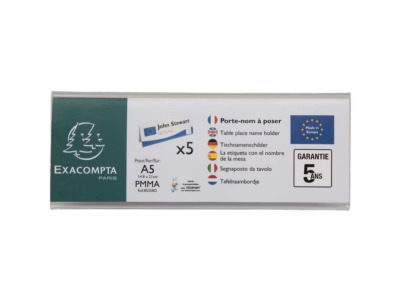 Exacompta Namensschild A5