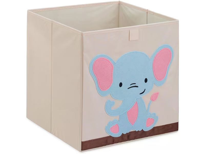 relaxdays Spielzeugbox Elefant