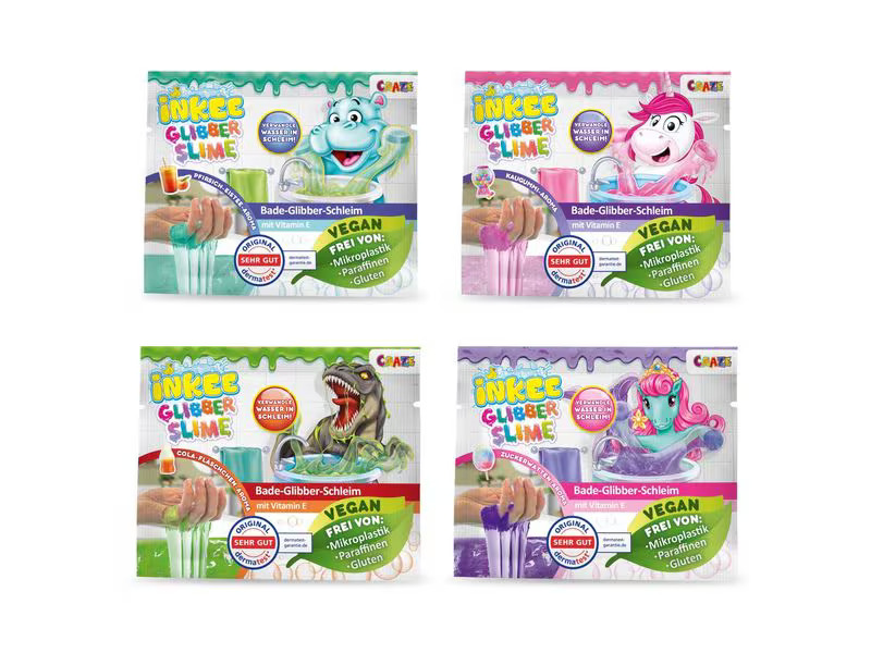 Craze Badespass Inkee Bade-Glibber-Schleim Mix assortiert