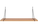 House Nordic Wandregal Chiba 80 x 29 cm, Braun