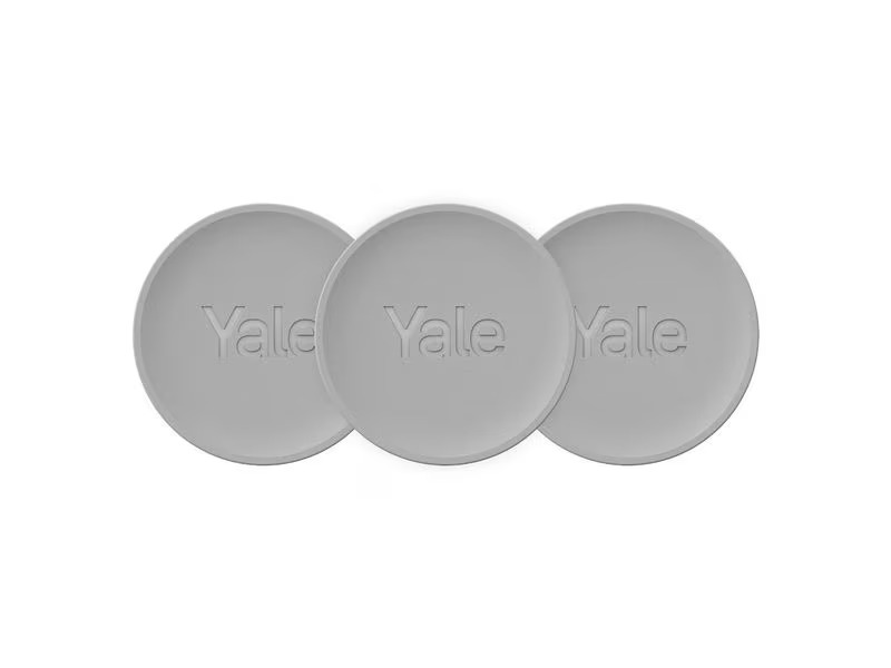 Yale Türsicherung Dot, 3-er Pack, Weiss