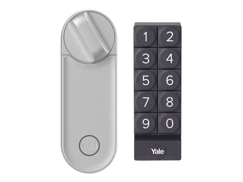 Yale Schloss Linus L2 Smart Lock Kit. CH+EU-Zylinder, Silber